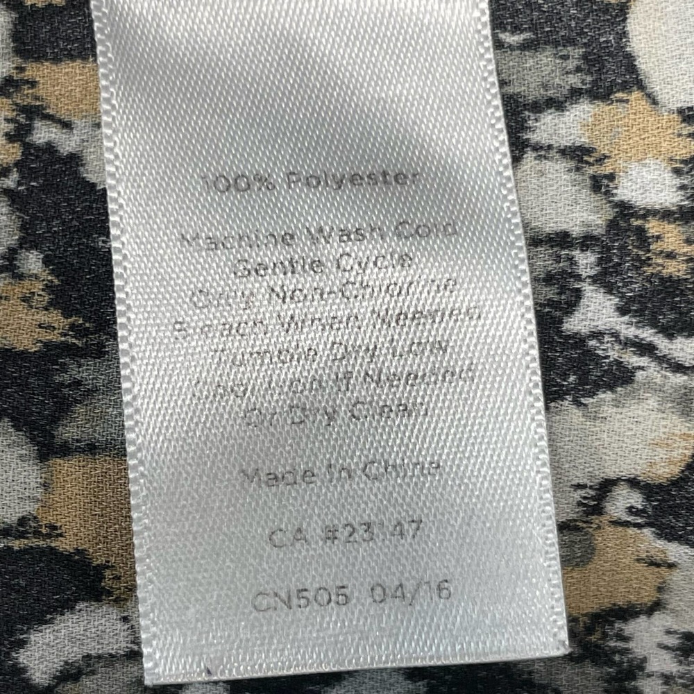 Talbots Multi-Color Pintuck Spotted Pattern Pullo… - image 5